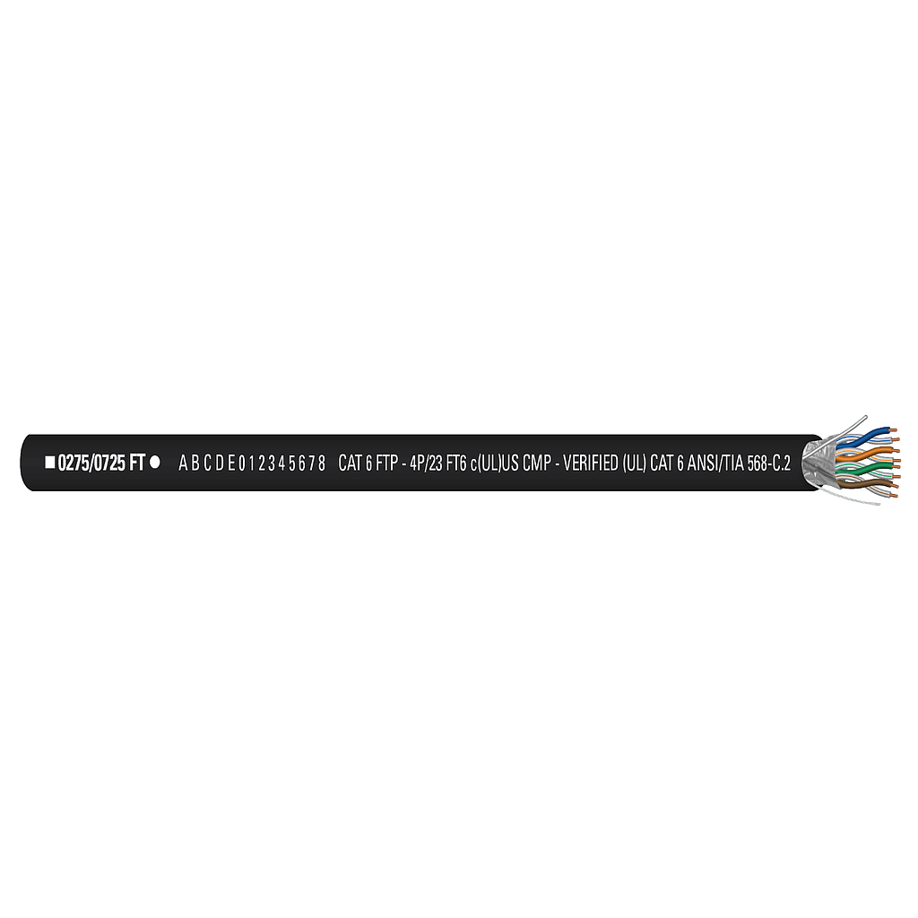 CAT6SP-BLK