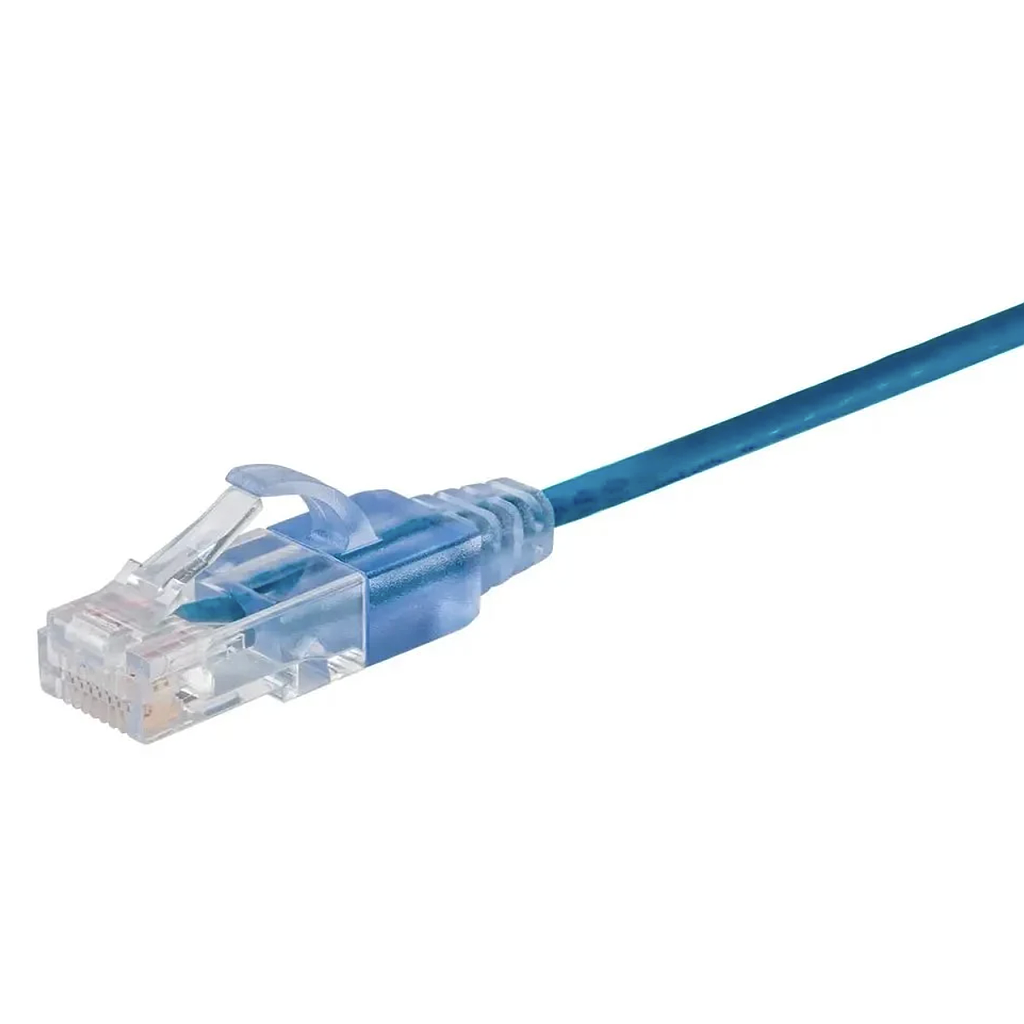 FTS-Cat6A-SLIM-Snagless-1ft-BLU