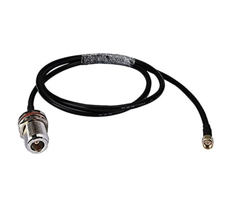 Female Bulkhead to SMA Male Cable - 195 Coax - 19.69"