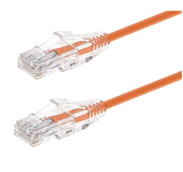 Cat6 Snagless Ethernet Cable - 7ft Orange