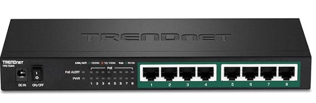 8-Port Gigabit PoE+ Switch, 120W, 16Gbps