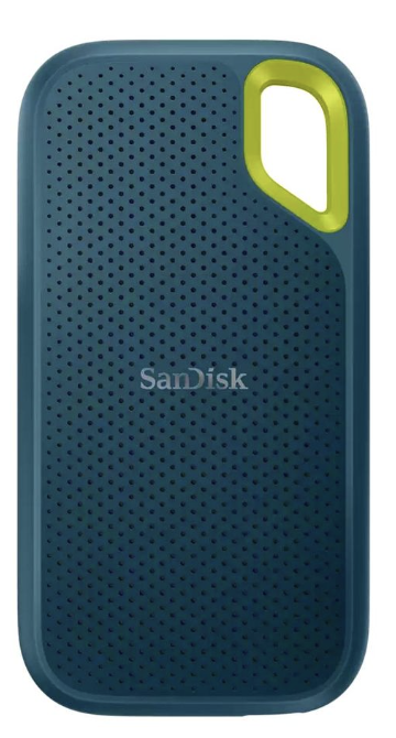 1TB Sandisk Extreme Portable SSD Monterey Blue