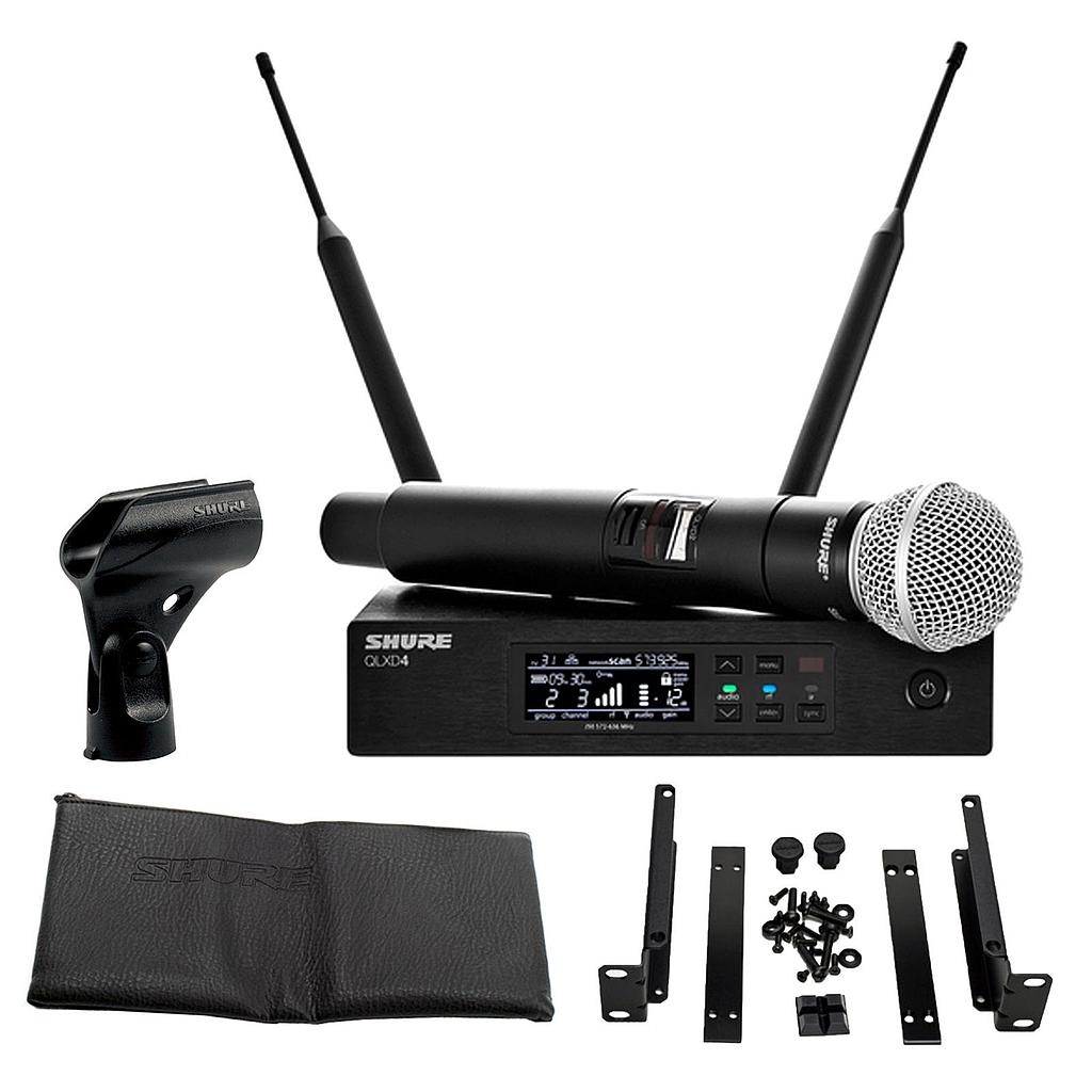 (DNU - must now order components instead of kit, use QLXD2/SM58=-G50 and QLXD4=-G50) QLXD24/SM58-G50
